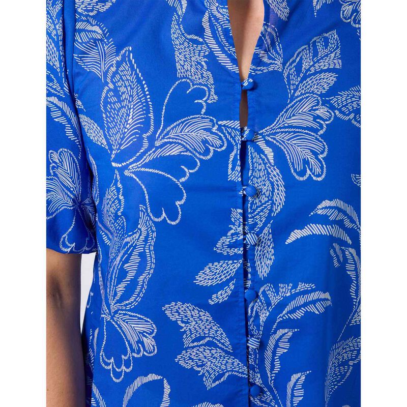 Stella + Gemma Tamara Blouse Corfu Cobalt image number 2